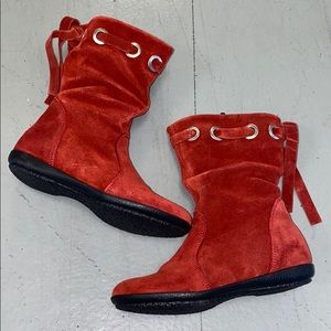 Brand New red boots for girls